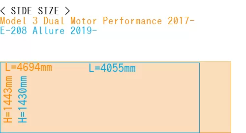 #Model 3 Dual Motor Performance 2017- + E-208 Allure 2019-